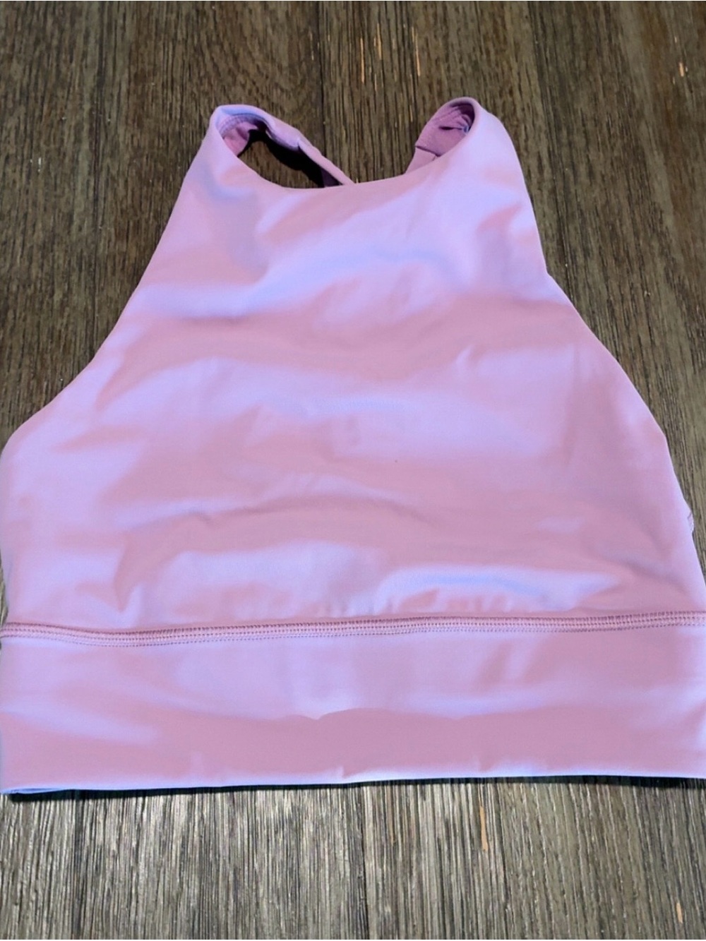 lululemon athletica High Neck Sports Bra - Light Pink